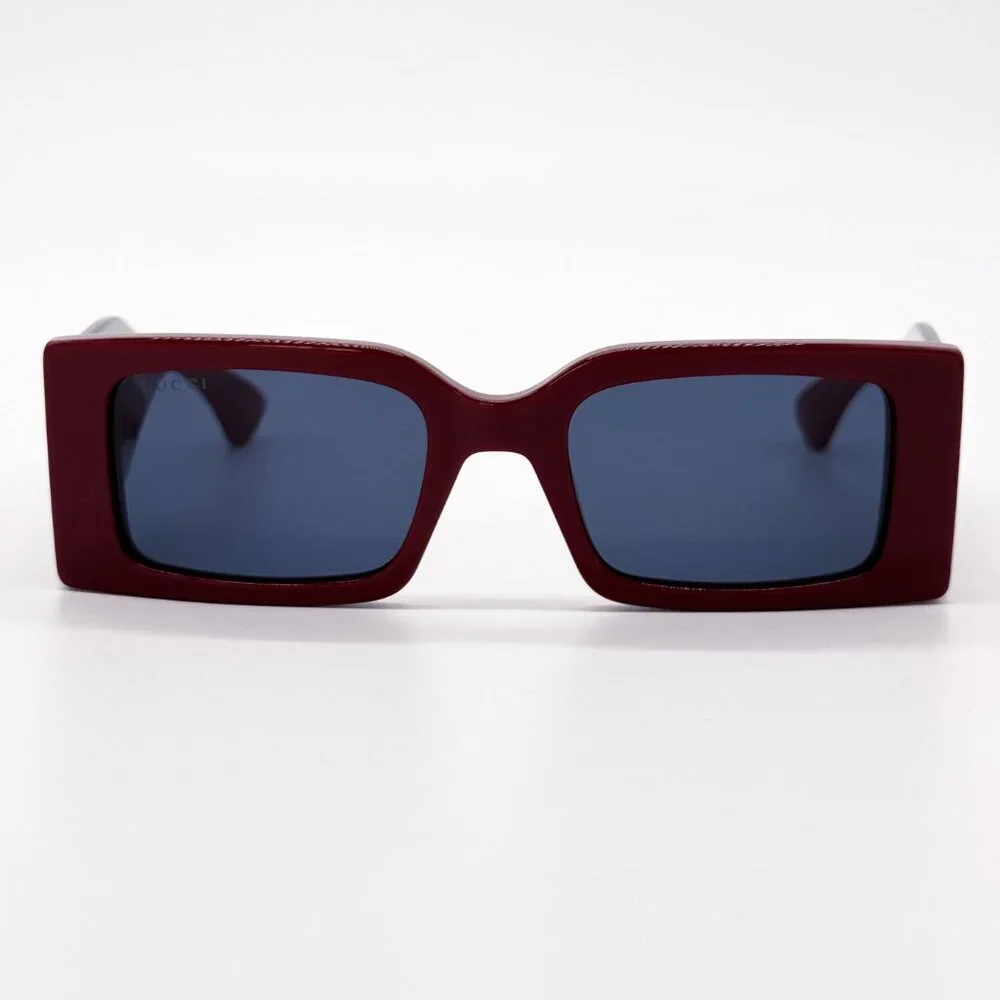 NEW GUCCI GG1860S 003 BURGUNDY/BLUE UNISEX SUNGLASSES GUCCI